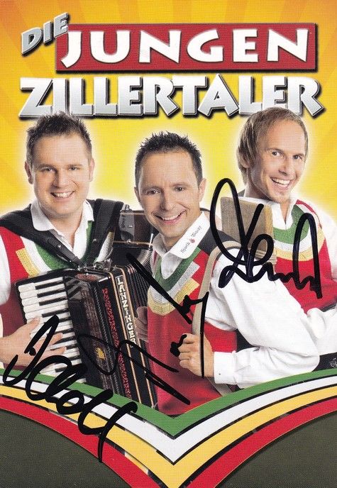 Autogramme Volksmusik | DIE JUNGEN ZILLERTALER | 2010 "Mayday" (Koch)