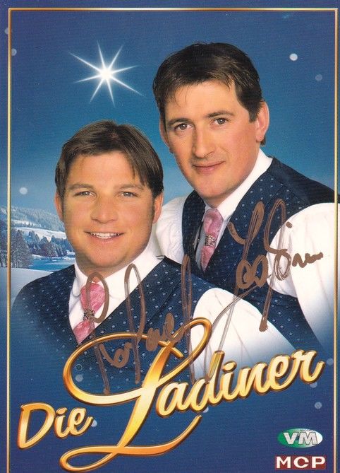 Autogramme Volksmusik | DIE LADINER | 2003 "Winter Weihnachtslieder" (VM MCP)