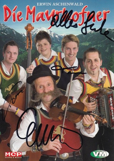 Autogramme Volksmusik | DIE MAYRHOFNER | 2000er (Portrait Color) VM MCP