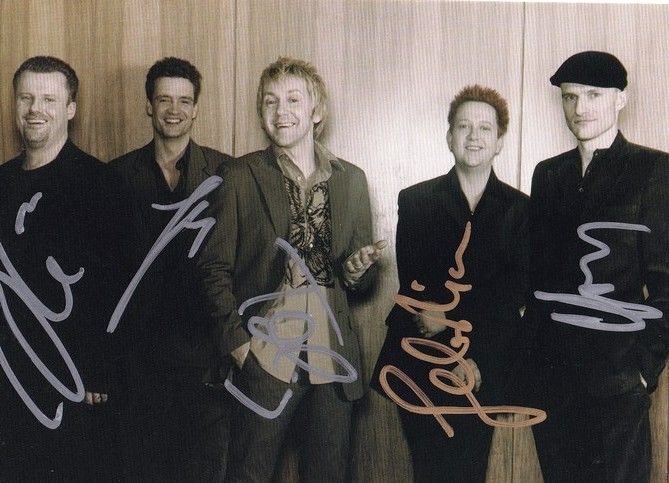 Autogramme Pop | DIE PRINZEN | 2003 "Monarchie In Germany" (Gruppenbild SW BMG)