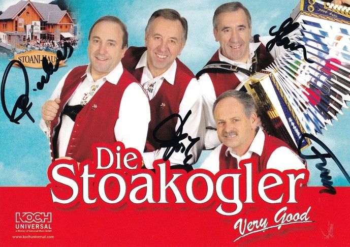 Autogramme Volksmusik | DIE STOAKOGLER | 2006 "Very Good" (Koch)