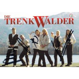 Autogramme Volksmusik | DIE TRENKWALDER | 1998 "Eigene Wege" (EMI)