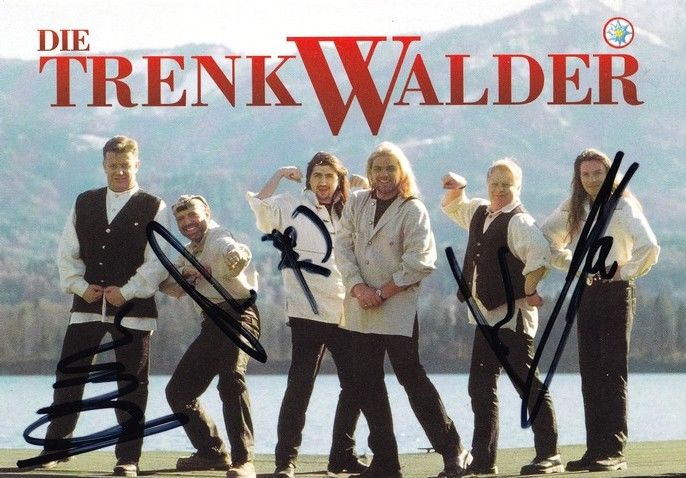 Autogramme Volksmusik | DIE TRENKWALDER | 1998 "Eigene Wege" (EMI)