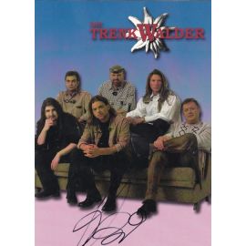 Autogramm Volksmusik | DIE TRENKWALDER | 1990er (Portrait Color) EMI