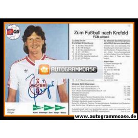 Autogramm Fussball | KFC Uerdingen 05 | 1986 | Dietmar KLINGER