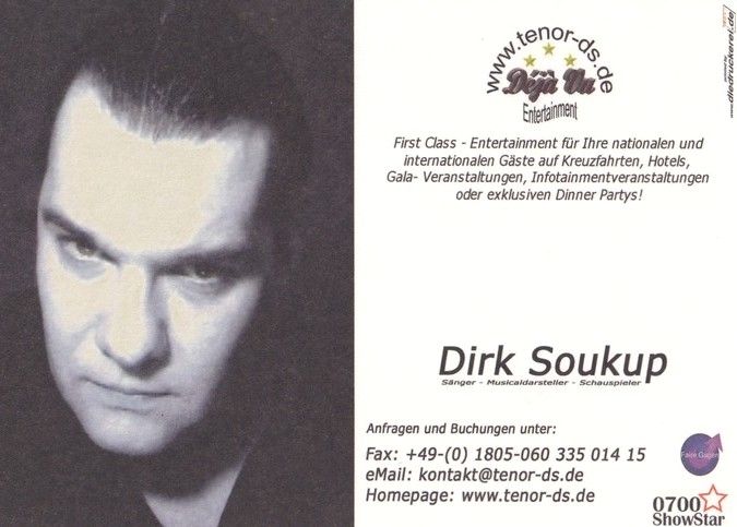 Autogramm Musical | Dirk SOUKUP | 2000er (Portrait Color) Buddy Holly