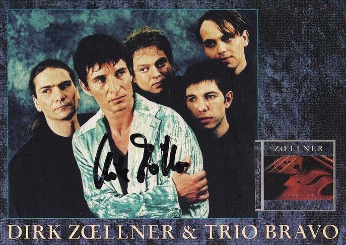 Autogramm Rock | Dirk ZÖLLNER | 2000 "Classics" (Gruppenbild Color) Trio Bravo