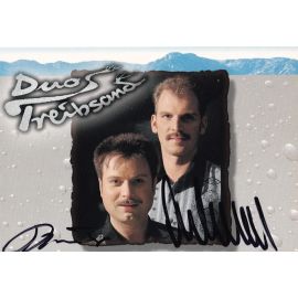 Autogramme Schlager | DUO TREIBSAND | 2000 "Ein Kissen Voller Küsse" (Rubin)