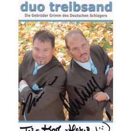 Autogramme Schlager | DUO TREIBSAND | 2009 "Ich Tauche In Das Meer Der Liebe" (Rubin)