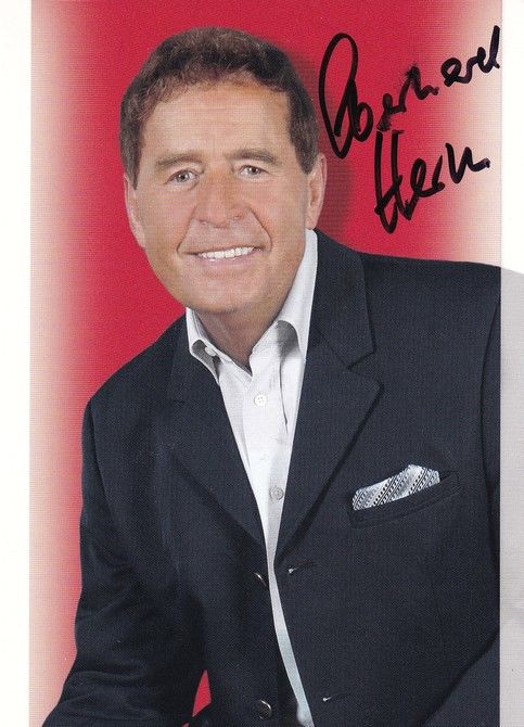 Autogramm Volksmusik | Eberhard HERTEL | 2008 "Danke Freunde" (Portrait Color Koch)