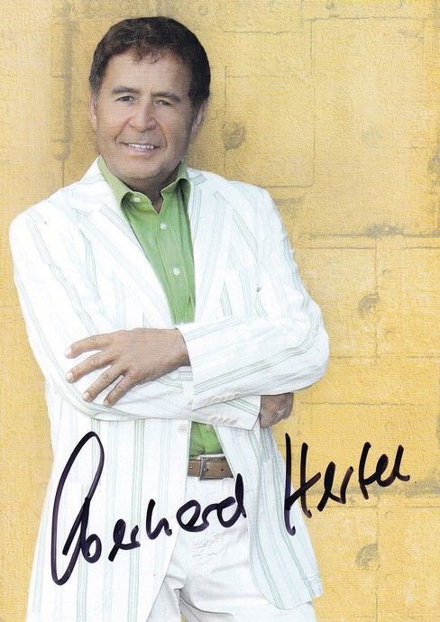 Autogramm Volksmusik | Eberhard HERTEL | 2007 "Auf Das Leben Auf Die Liebe" (Portrait Color Koch)