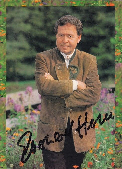 Autogramm Volksmusik | Eberhard HERTEL | 1997 "Lieder Wie Das Leben" (Portrait Color EastWest) 2