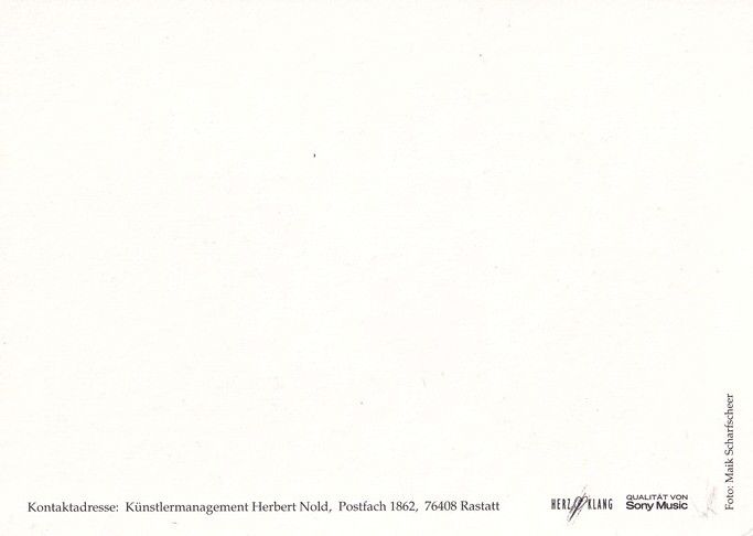 Autogramm Pan-Flöte | Edward SIMONI | 1990er (Portrait SW) Scharfscheer