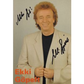 Autogramm Schlager | Ekki GÖPELT | 2000 "Vielen Dank" (Yoyo) 