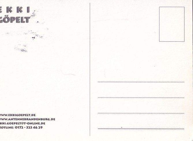 Autogramm Schlager | Ekki GÖPELT | 2000er (Portrait Color) Website