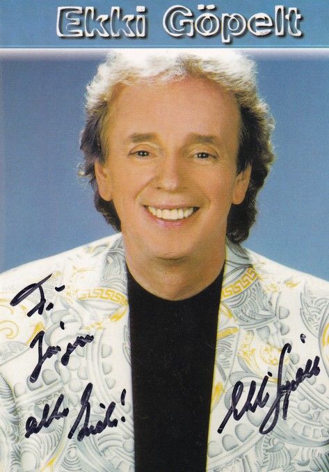 Autogramm Schlager | Ekki GÖPELT | 2000er (Portrait Color)