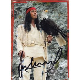 Autogramm Schauspieler | Jan SOSNIOK | 2015 (Portrait Color) Winnetou