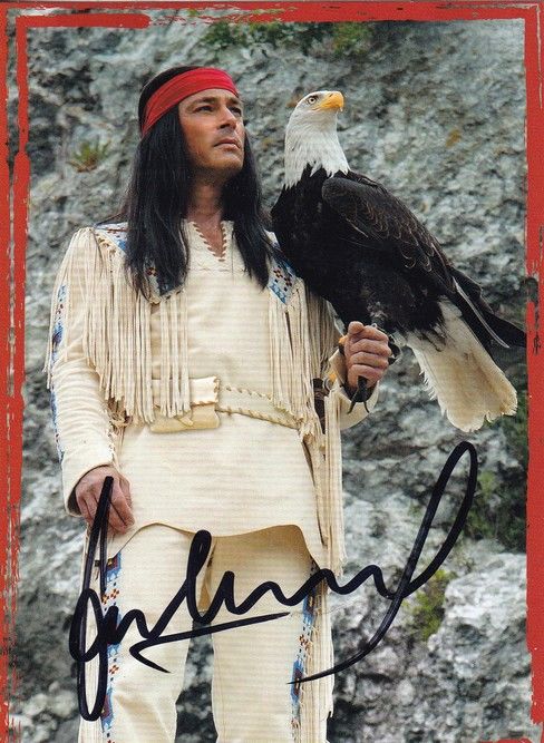 Autogramm Schauspieler | Jan SOSNIOK | 2015 (Portrait Color) Winnetou