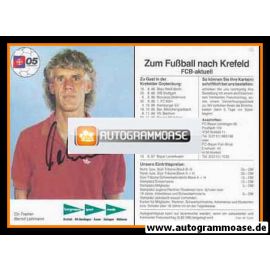 Autogramm Fussball | KFC Uerdingen 05 | 1986 | Bernd LEHMANN