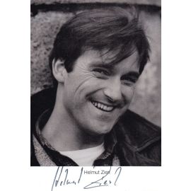 Autogramm Schauspieler | Helmut ZIERL | 1990er (Portrait SW) 2