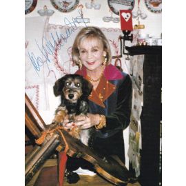 Autogramm Schauspieler | Ida KROTTENDORF | 1990er (Portrait Color mit Hund)