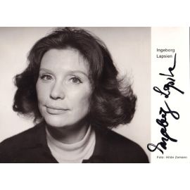 Autogramm Schauspieler | Ingeborg LAPSIEN | 1990er (Portrait SW Rüdel) Zemann 2