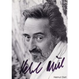 Autogramm Regisseur | Helmut DIETL | 1990er (Portrait SW) Neubauer
