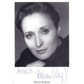Autogramm Schauspieler | Eleonore WEISGERBER | 2000er (Portrait SW)