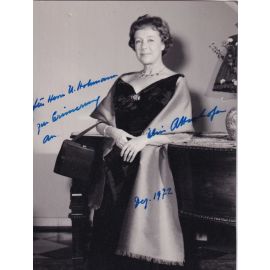 Autogramm Schauspieler | Elsie ATTENHOFER | 1970er (Portrait SW)