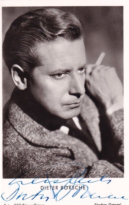 Autogramm Film | Dieter BORSCHE | 1951 "Sündige Grenze" (CCC)