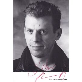 Autogramm Schauspieler | Dieter BRANDECKER | 2000er (Portrait SW)