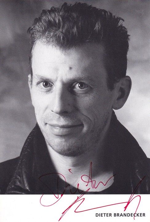 Autogramm Schauspieler | Dieter BRANDECKER | 2000er (Portrait SW)