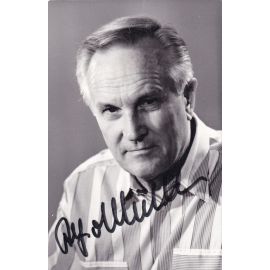 Autogramm Schauspieler | Alfred MÜLLER | 1990er (Portrait SW)