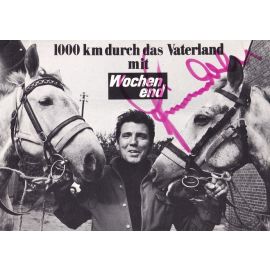 Autogramm Schauspieler | Arnim DAHL | 1970er (Portrait SW) Wochenend
