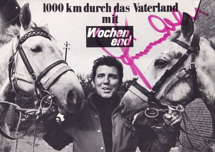 Autogramm Schauspieler | Arnim DAHL | 1970er (Portrait SW) Wochenend
