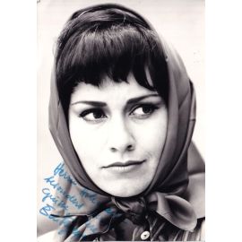 Autogramm Schauspieler | Edith LEYRER | 1970er Foto (Portrait SW) Pak