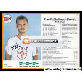 Autogramm Fussball | KFC Uerdingen 05 | 1986 | Frank THOMMESSEN