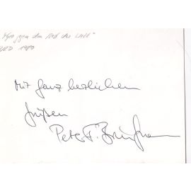 Autograph Film | Peter F. BRINGMANN (Regisseur)