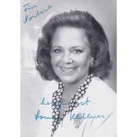 Autogramm Schauspieler | Lonny KELLNER | 1990er (Portrait SW)