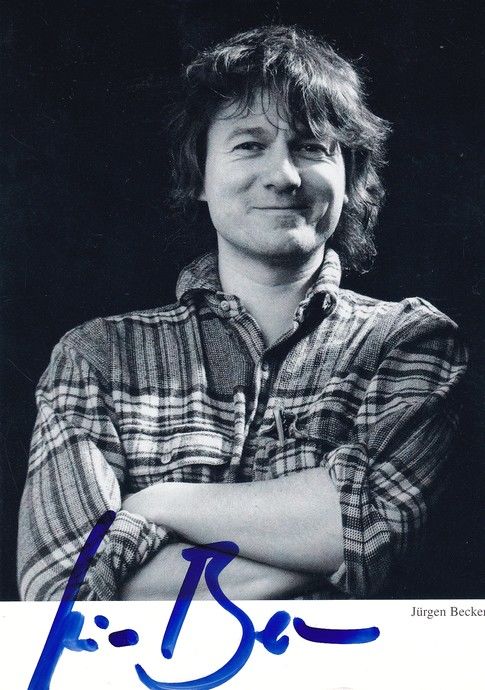 Autogramm Kabarett | Jürgen BECKER | 2000er (Portrait SW)
