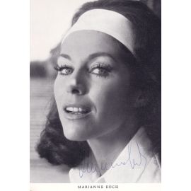 Autogramm Schauspieler | Marianne KOCH | 1960er (Portrait SW)