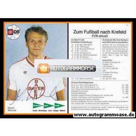 Autogramm Fussball | KFC Uerdingen 05 | 1986 | Marcel WITECZEK