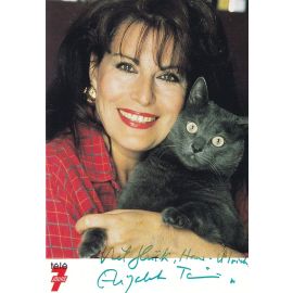 Autogramm Astrologie | Elizabeth TEISSIER | 1990er (Portrait Color) Tele7 2