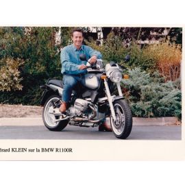 Autogramm Film (FR) | Gerard KLEIN | 1990er Foto (Portrait Color) BMW