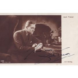 Autogramm Film (UK) | Jack TREVOR | 1930er (Portrait SW) Iris