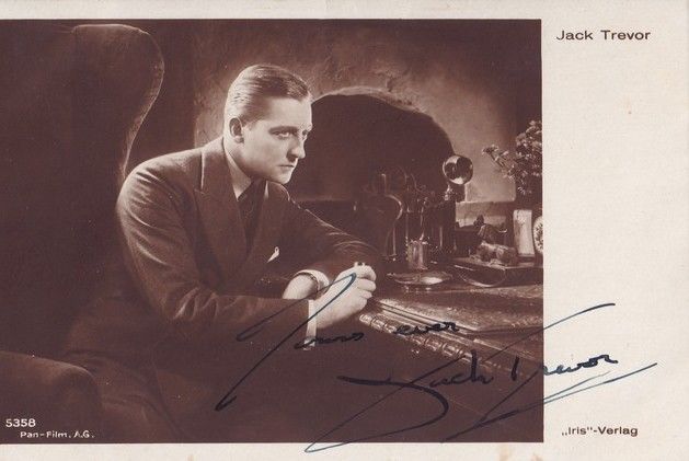 Autogramm Film (UK) | Jack TREVOR | 1930er (Portrait SW) Iris