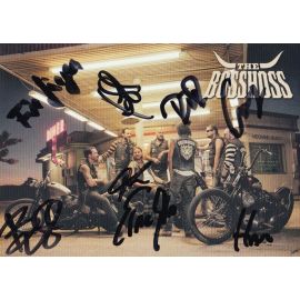 Autogramm Rock | THE BOSSHOSS | 2013 "Flames Of Fame" (Gruppenbild Color)