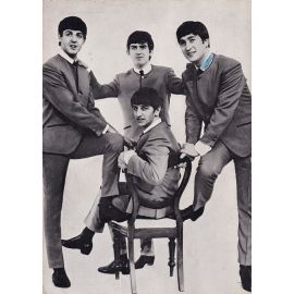 AK Pop (UK) | THE BEATLES | 1960er (Portrait SW) Electrola _