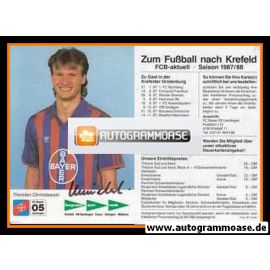 Autogramm Fussball | KFC Uerdingen 05 | 1987 | Thorsten CHMIELEWSKI