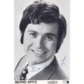 Autogramm Schlager | Bernd APITZ | 1970 "Auch In Luxemburg" (Metronome)